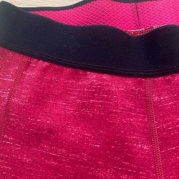 Adidas Techfit Climatized red leggings sz S - Picture 3 of 7